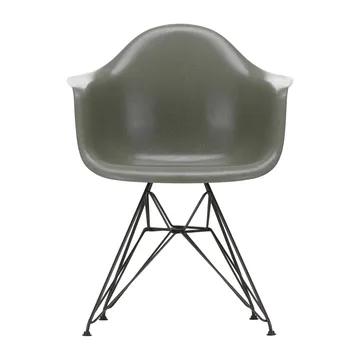 Eames fiberglass armchair DAR karmstol - Raw umber-Basic dark - Vitra
