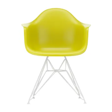 Eames Plastic Armchair RE DAR stol - 34 mustard-white - Vitra