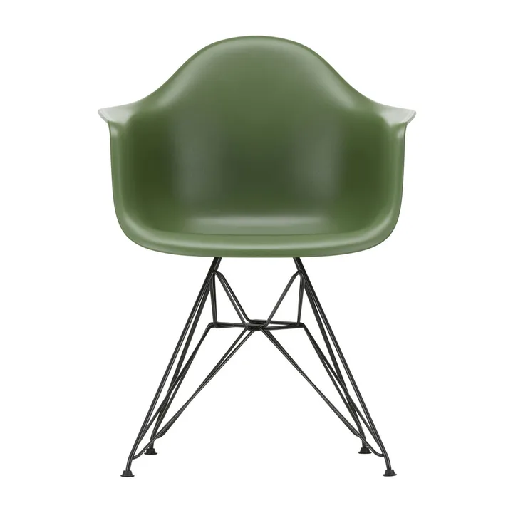 Eames Plastic Armchair RE DAR stol - 48 forest-black - Vitra