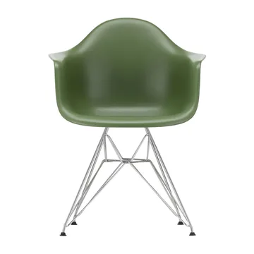 Eames Plastic Armchair RE DAR stol - 48 forest-chrome - Vitra