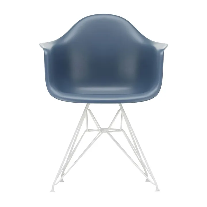 Eames Plastic Armchair RE DAR stol - 83 sea blue-white - Vitra