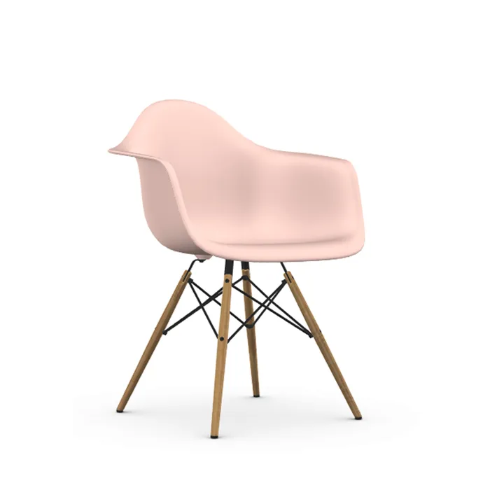 Eames Plastic Armchair RE DAW stol - 41 pale rose-ash - Vitra
