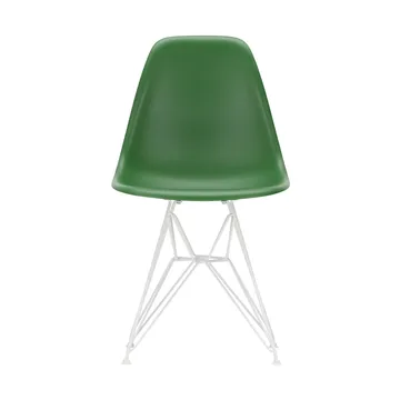Eames Plastic Side Chair RE DSR stol - 17 emerald -white - Vitra