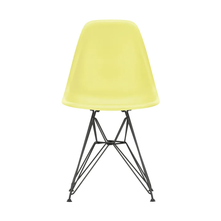 Eames Plastic Side Chair RE DSR stol - 92 citron-basic dark - Vitra