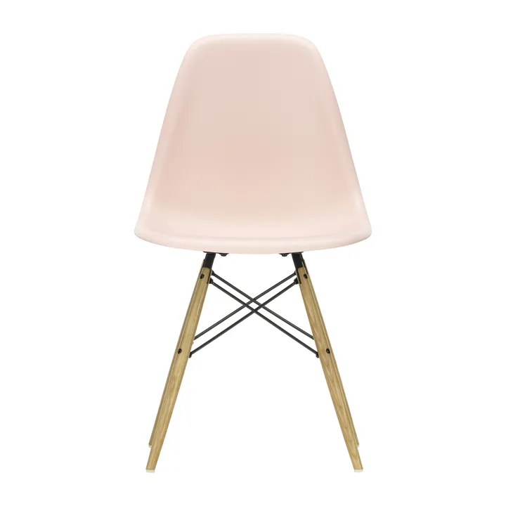 Eames Plastic Side Chair RE DSW stol - 41 pale rose-ash - Vitra