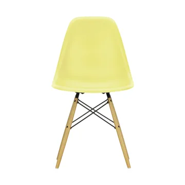 Eames Plastic Side Chair RE DSW stol - 92 citron-golden maple - Vitra