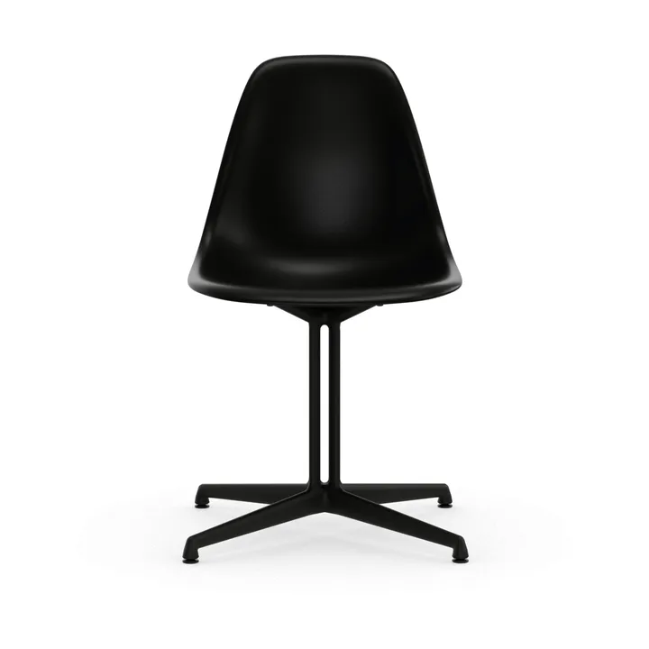 Eames Plastic Side Chair RE La Fonda base - 12 deep black-30 basic dark powder coated - Vitra