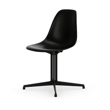 Eames Plastic Side Chair RE La Fonda base - 12 deep black-30 basic dark powder coated - Vitra