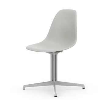 Eames Plastic Side Chair RE La Fonda base - 85 cotton white-04 white powder coated - Vitra