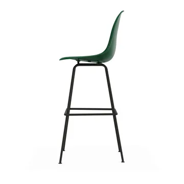 Eames Plastic Stool RE barpall - High Emerald green-black - Vitra