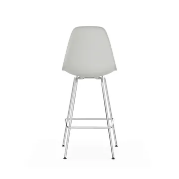 Eames Plastic Stool RE barpall - Medium White-chrome - Vitra