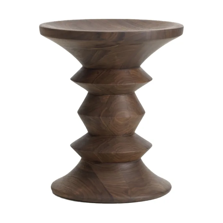 Eames Stool sittpall model A - Dark walnut - Vitra