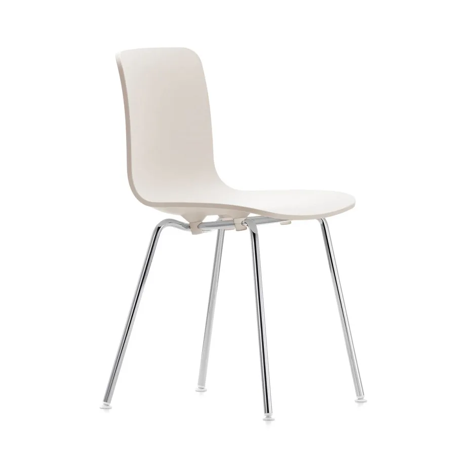 HAL RE tube stol, Warm grey-chrome Vitra