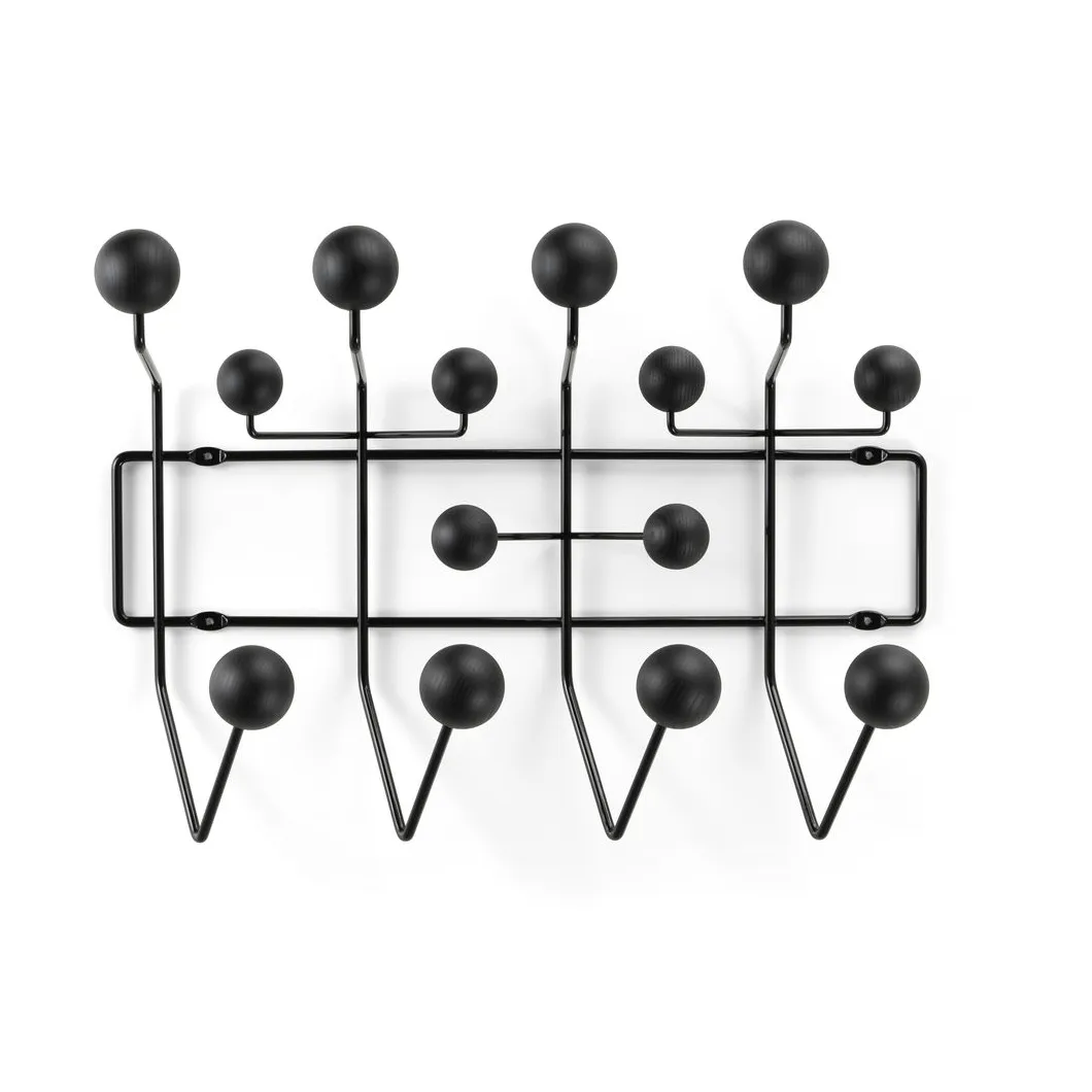 Hang It All klädhängare, Water based laquered-black ash Vitra
