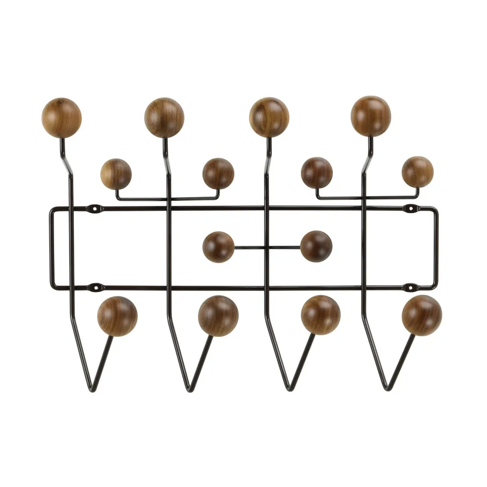 Hang It All klädhängare, Water based laquered-walnut neutral Vitra
