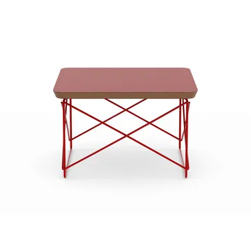 LTR occasional table sidobord - Linoleum dark brick-eames classic red - Vitra