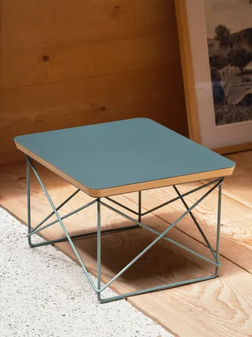 LTR occasional table sidobord - Linoleum jade-eames sea foam green - Vitra