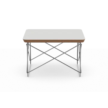 LTR occasional table sidobord - White-stainless steel - Vitra