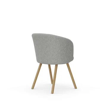 Mikado karmstol - Nubia Cream-sierra grey-natural oak - Vitra