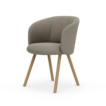 Mikado karmstol - Savana Sand melange-natural oak - Vitra