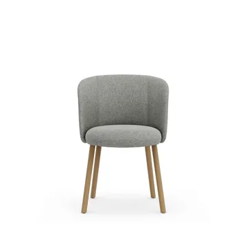 Mikado Side Chair stol - Nubia Cream-sierra grey-natural oak - Vitra