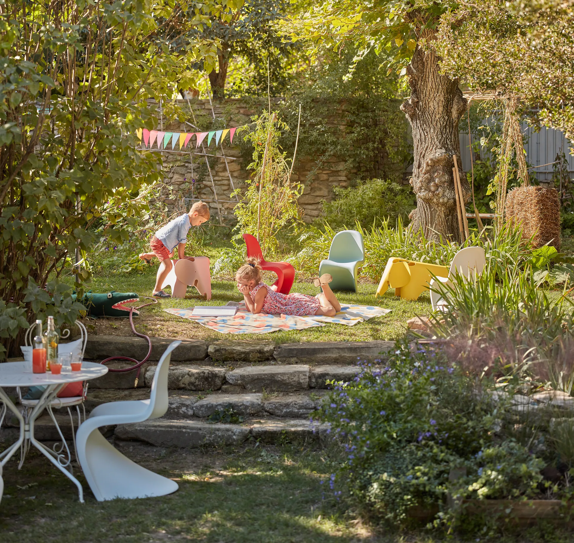 Panton junior barnstol, White Vitra