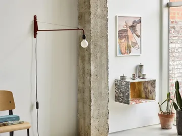 Petite Potence vägglampa - Japanese red - Vitra