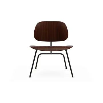 Plywood group LCM fåtölj - Valnöt-basic dark - Vitra