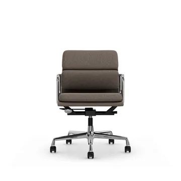 Soft Pad Chair EA 217 polerat kromstativ - Fossil - Vitra