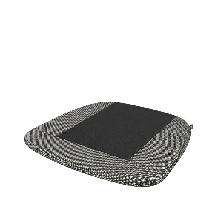 Soft Seats type A stolsdyna antislip - tyg hopsak 23 nero/ivory - Vitra