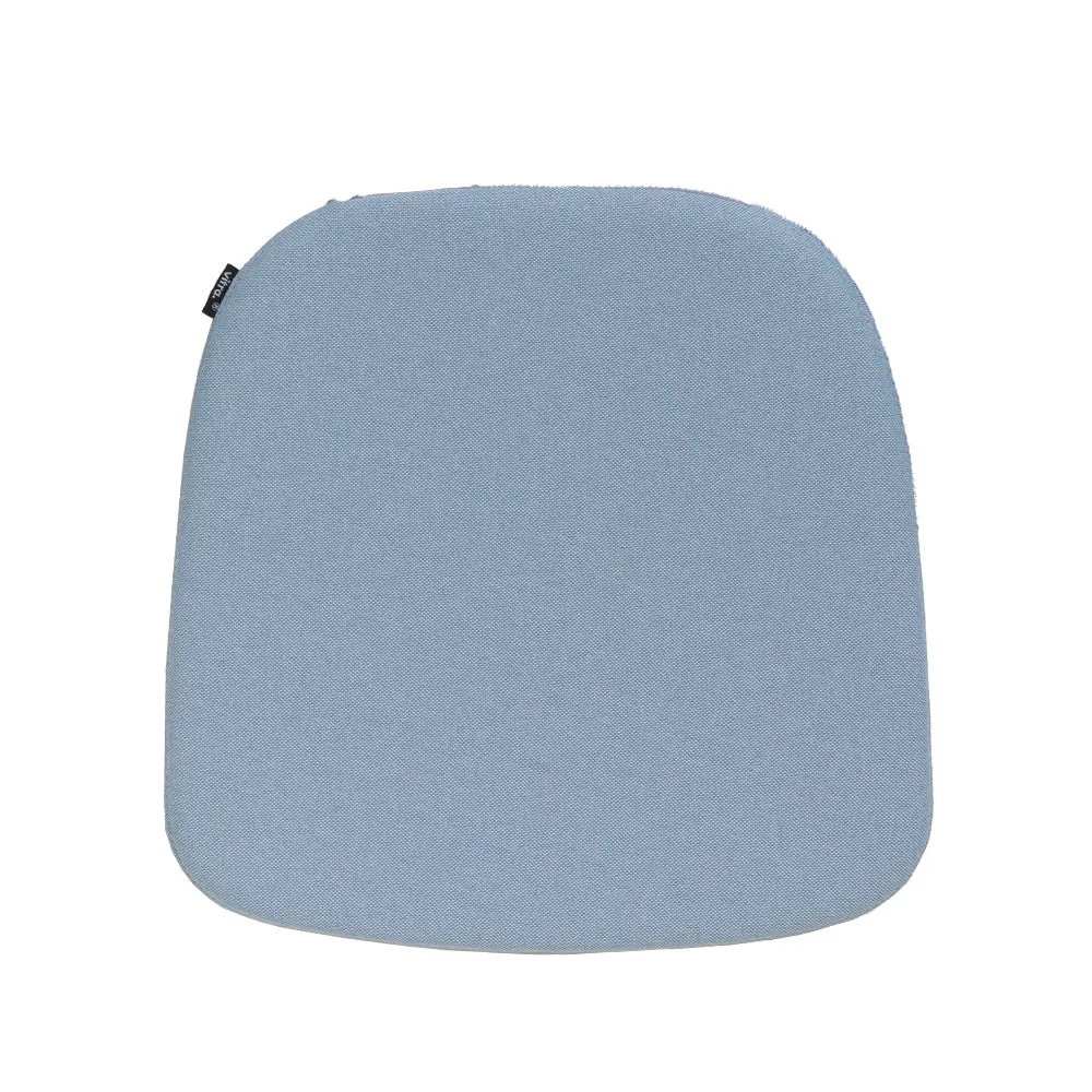 Soft Seats type A stolsdyna antislip, tyg plano 12 light grey/ice blue Vitra
