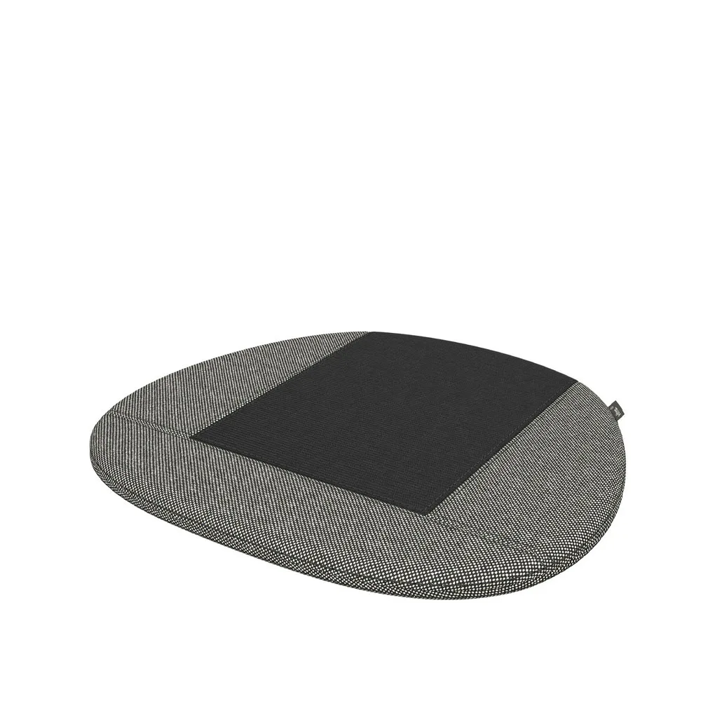 Soft Seats type B dyna, tyg hopsak 23 nero/ivory, antislip baksida Vitra