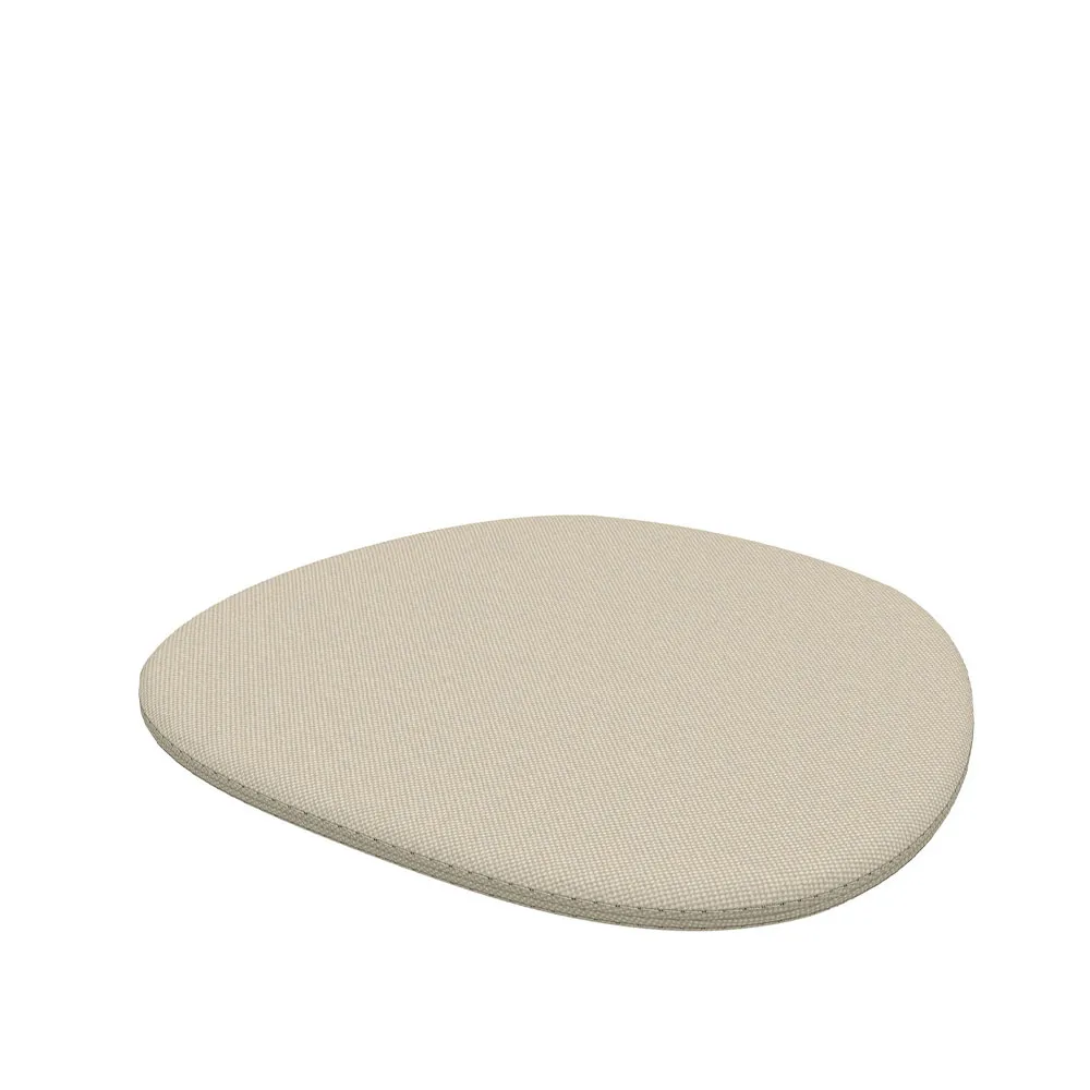 Soft Seats type B dyna, tyg hopsak 79 warm grey/ivory-antislip baksida Vitra