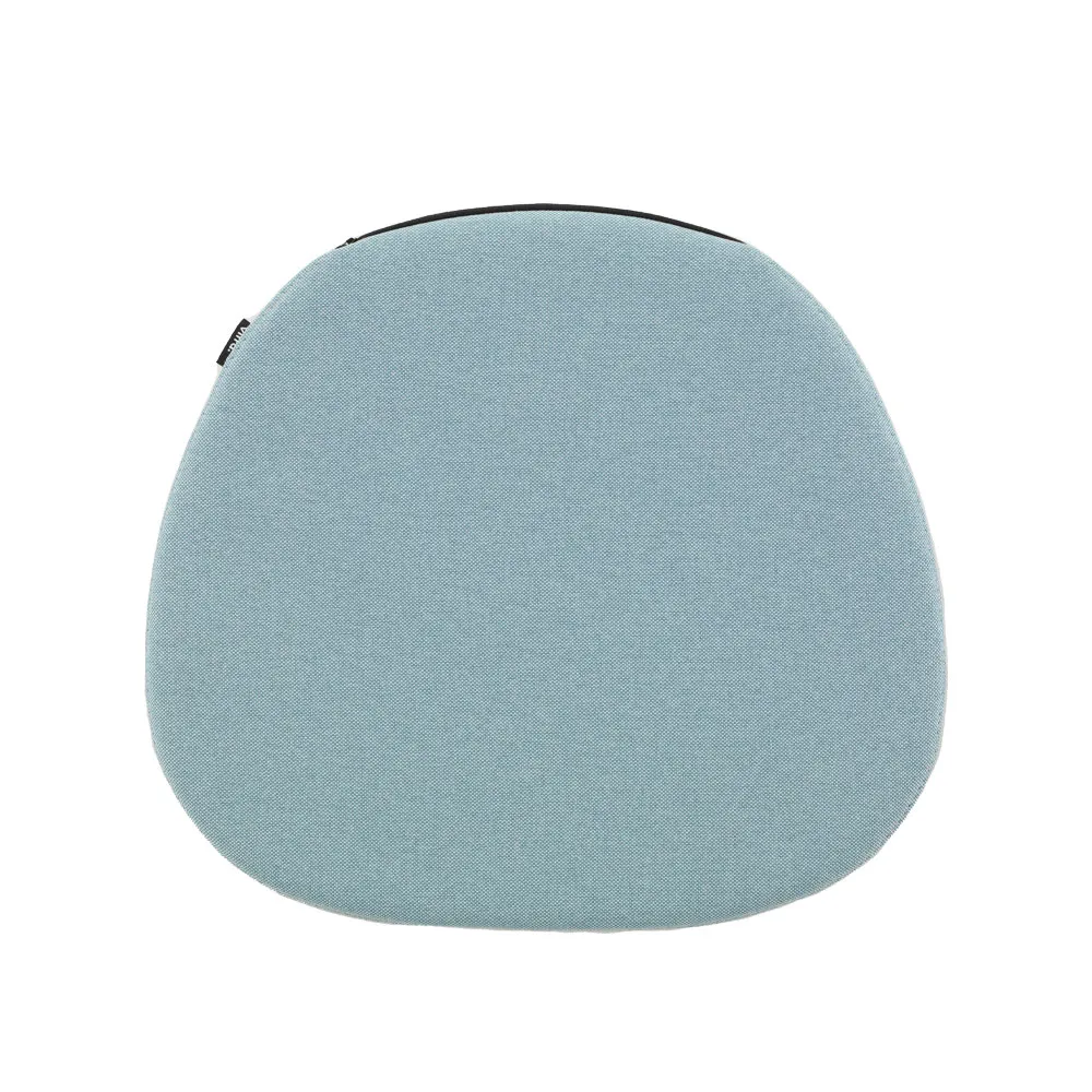 Soft Seats type B dyna, tyg plano 12 light grey/ice blue-antislip baksida Vitra
