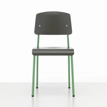 Standard SP stol - Basalt-Prouvé blé vert - Vitra