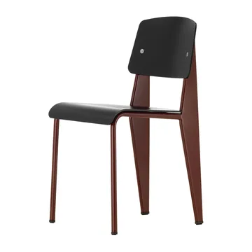 Standard SP stol - Deep black-Japanese red - Vitra