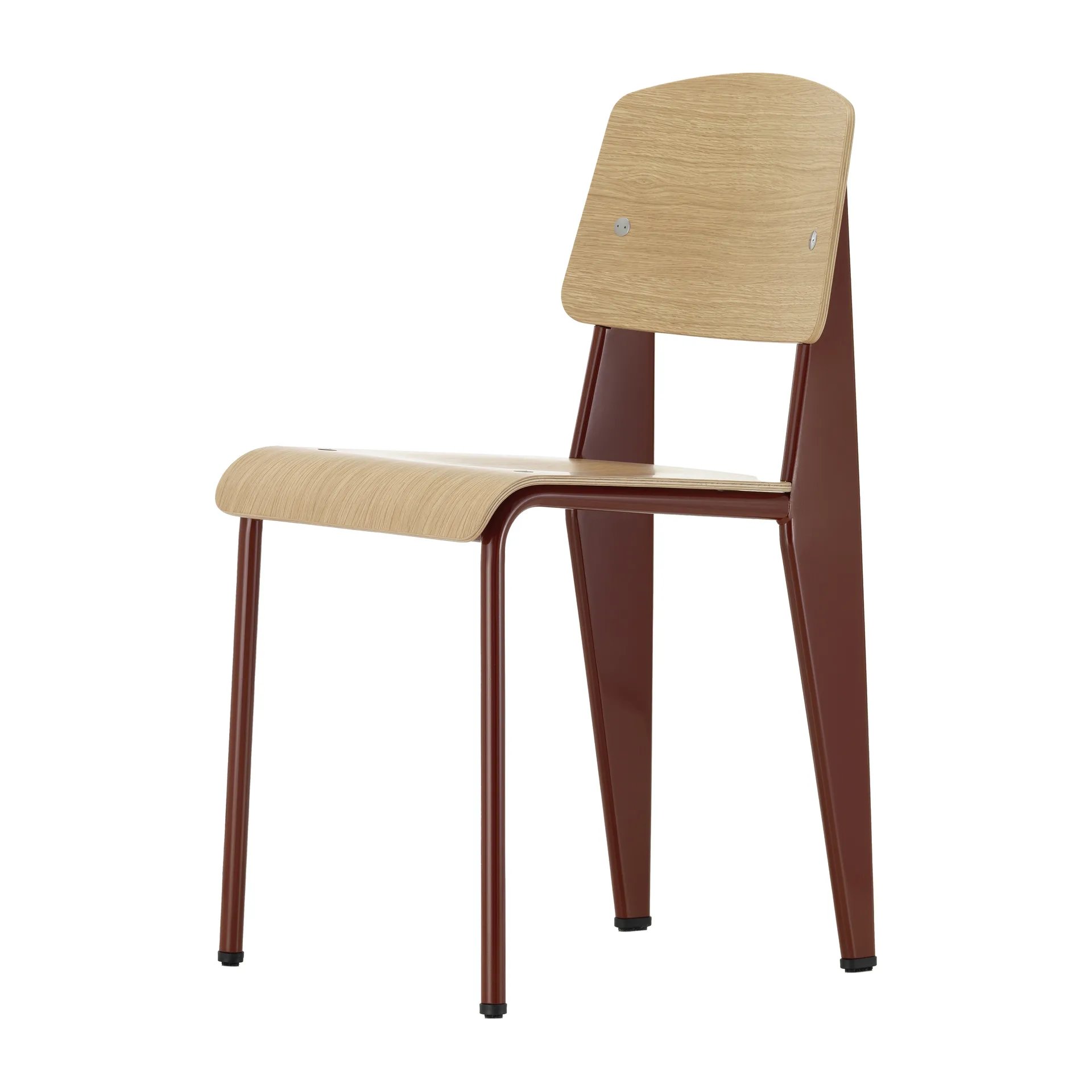 Standard stol, ek natur, japanese red stativ Vitra