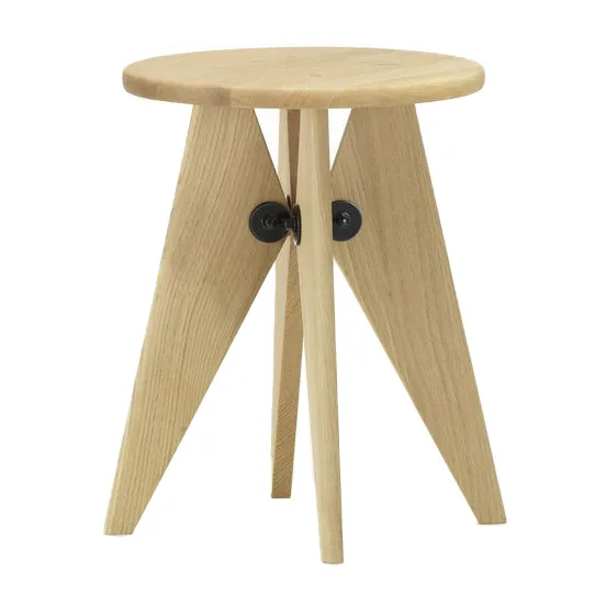 Tabouret Bois pall - Oljad ek - Vitra