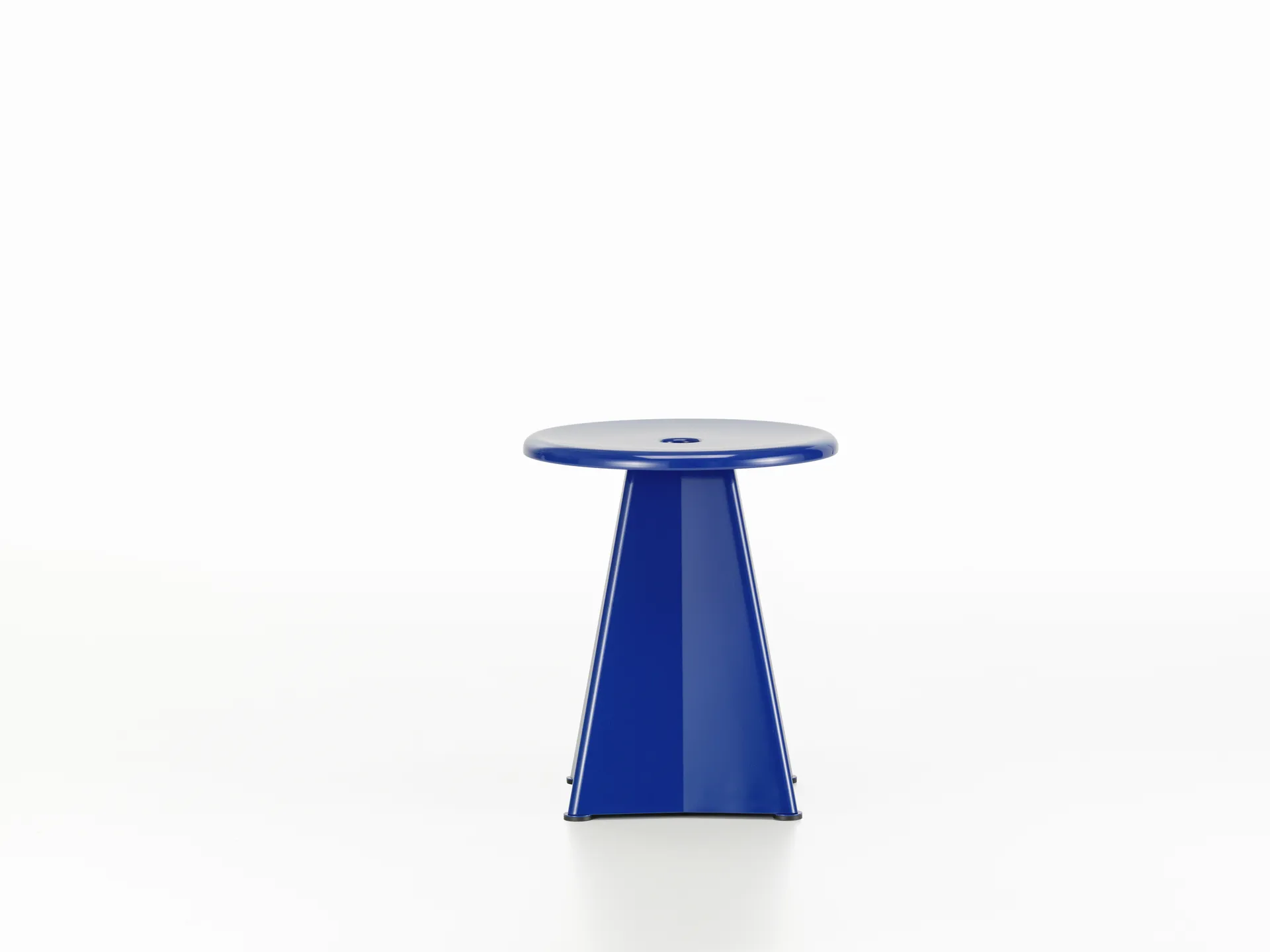 Tabouret Métallique pall, Bleu marcoule (blå) Vitra