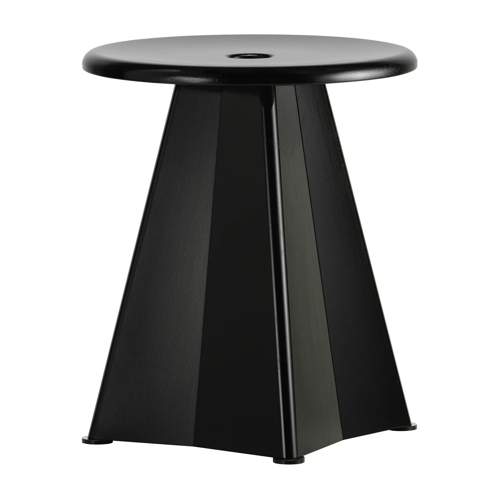 Tabouret Métallique pall, Deep black (svart) Vitra