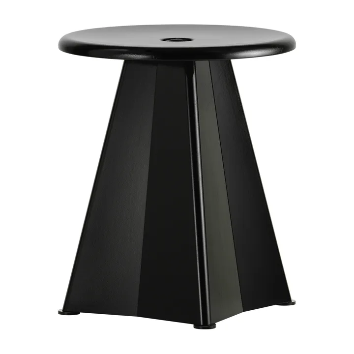Tabouret Métallique pall - Deep black (svart) - Vitra