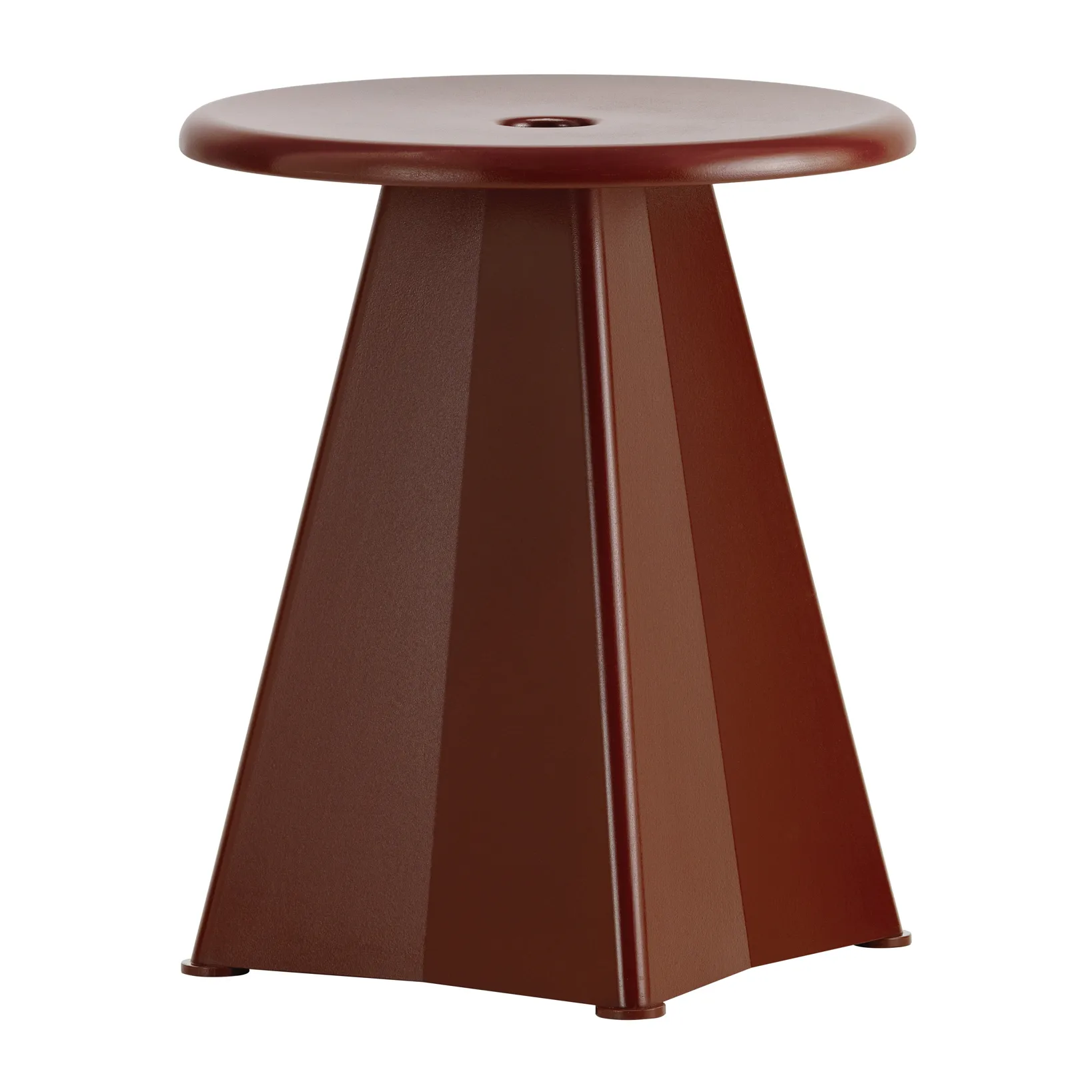 Tabouret Métallique pall, Japanese red (röd) Vitra