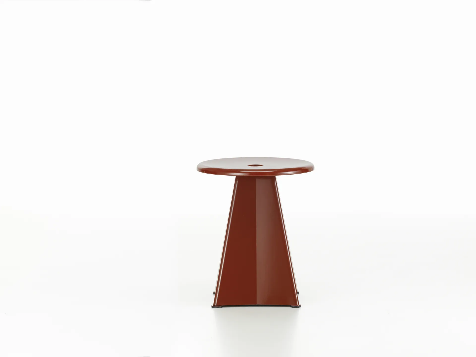 Tabouret Métallique pall, Japanese red (röd) Vitra