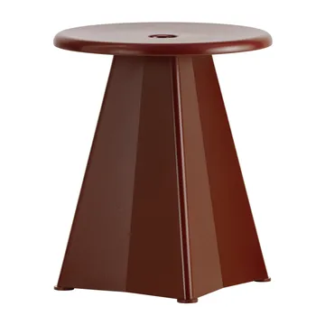 Tabouret Métallique rund pall - Japanese red (röd), Ø38x44,5 cm - Vitra