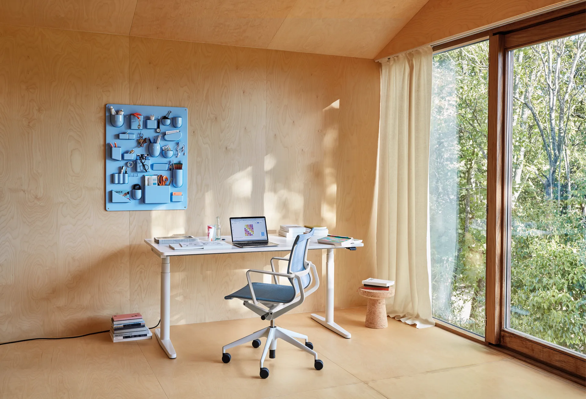 Uten.Silo RE II väggförvaring 52x68 cm, Horizon blue RE Vitra
