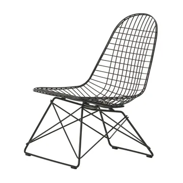 Wire Chair LKR loungestol - Deep black - Vitra