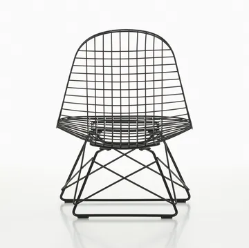 Wire Chair LKR loungestol - Deep black - Vitra