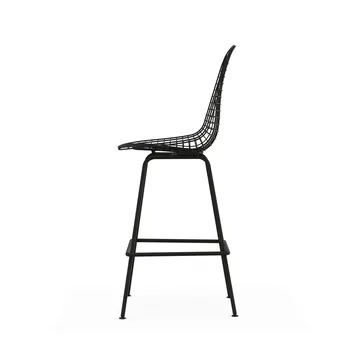 Wire Stool barpall - Medium Black - Vitra