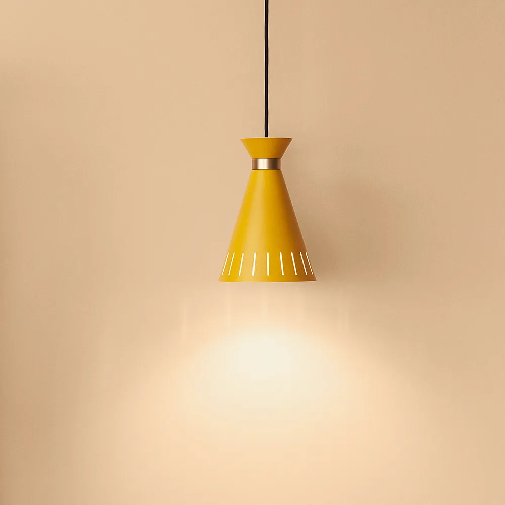 Cone pendel, azure blue Warm Nordic