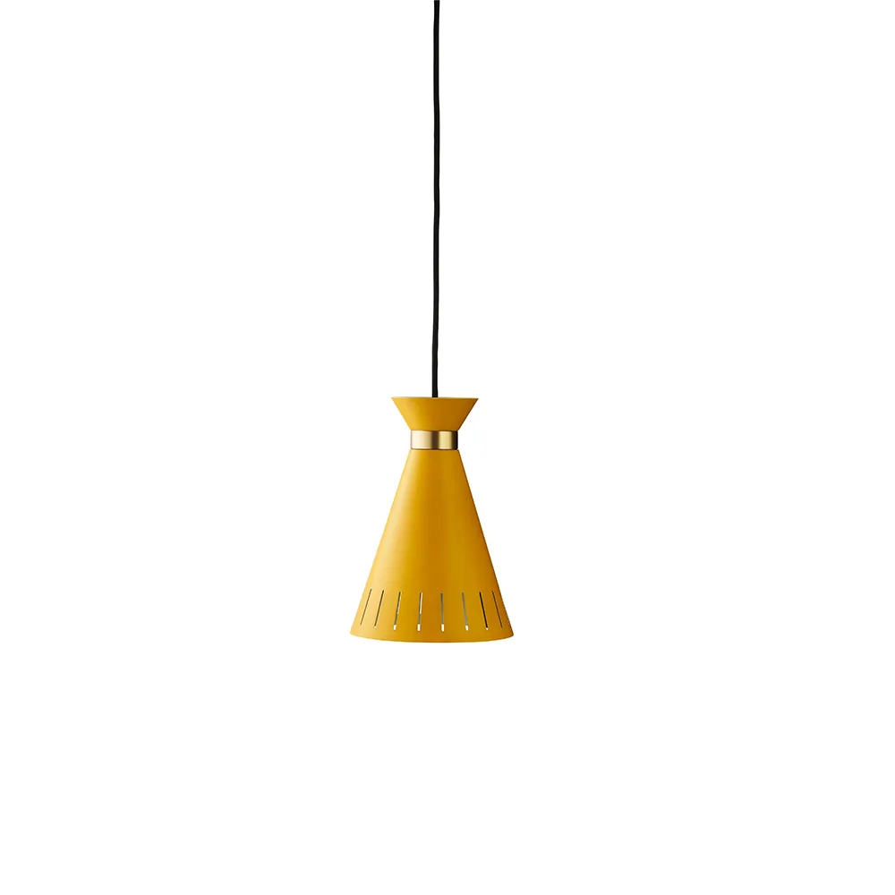 Cone pendel, honey yellow Warm Nordic